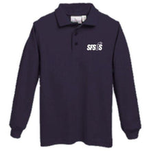 Load image into Gallery viewer, Long Sleeve Knit Polo w/ Santa Fe Springs logo
