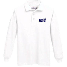 Load image into Gallery viewer, Long Sleeve Knit Polo w/ Santa Fe Springs logo
