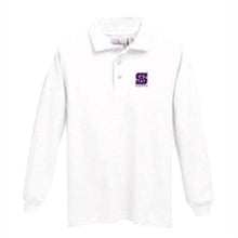 Load image into Gallery viewer, Long Sleeve Knit Polo w/ St. Anthony High logo
