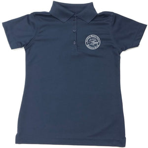 Girls Fitted Dri-fit Polo w/ American Martyrs logo