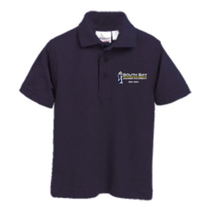 Knit Polo w/ South Bay Christian School embroidered logo