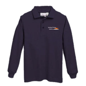 Long Sleeve Knit Polo w/Southland logo (Heatseal)