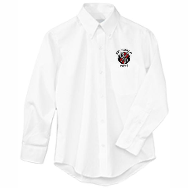 Long Sleeve Oxford w/Rio Hondo logo