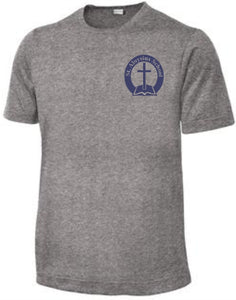 Dri-fit PE Shirt w/ St. Aloysius Heatseal Logo Grades K-8