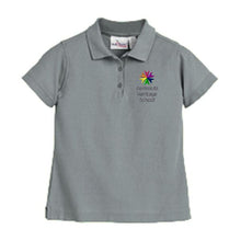 Load image into Gallery viewer, Women&#39;s Fitted Short Sleeve Pique Polo
