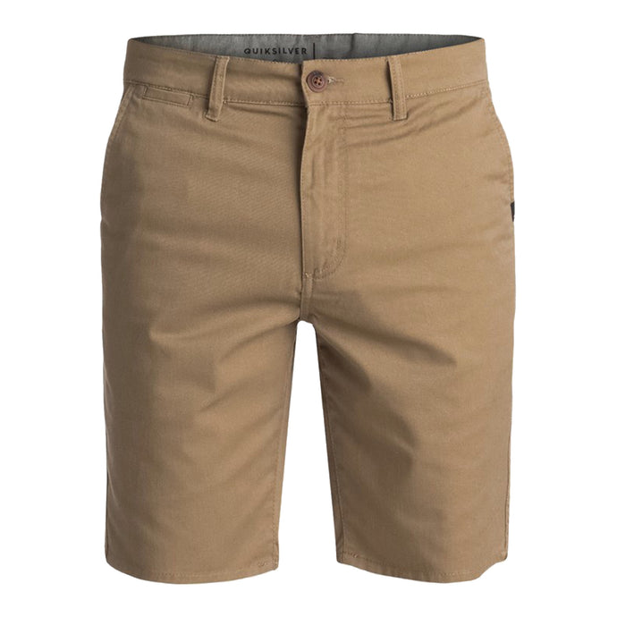 Quiksilver Twill  Shorts - Khaki (Grades 6-12)