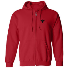 Load image into Gallery viewer, Zip Hood Sweatshirt w/Palm Valley logo
