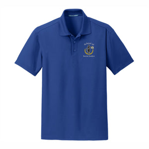 Unisex 3 Button Dri-fit Polo w/Marquez logo