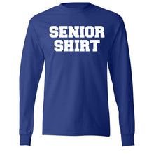 Load image into Gallery viewer, Long Sleeve Senior T-Shirt w/Marquez logo
