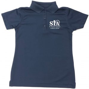 Women's Fitted Dri-fit Polo w/St. Thomas logo