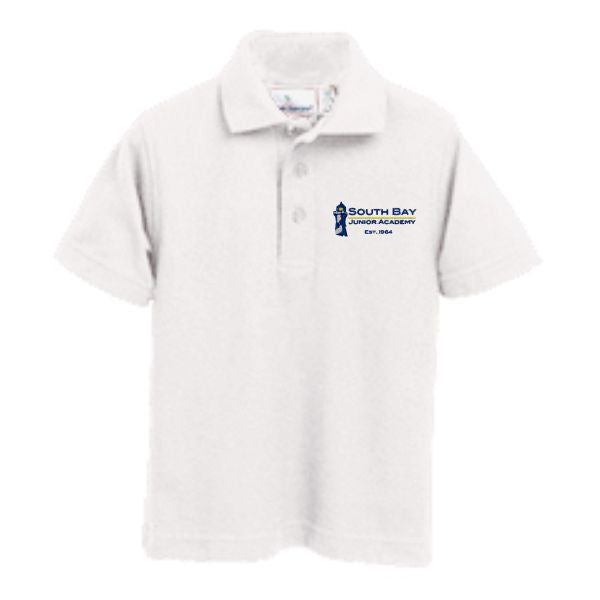 Knit Polo w/ South Bay Christian School embroidered logo