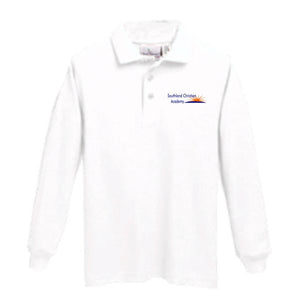 Long Sleeve Knit Polo w/Southland logo (Heatseal)