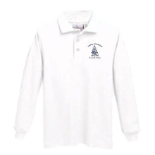 Load image into Gallery viewer, Long Sleeve Knit Polo w/Valley Christian logo
