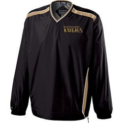 V-Neck Nylon Windshirt w/Bishop Embroidered Logo Grades 9-12
