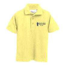 Load image into Gallery viewer, Knit Polo w/ South Bay Christian School embroidered logo
